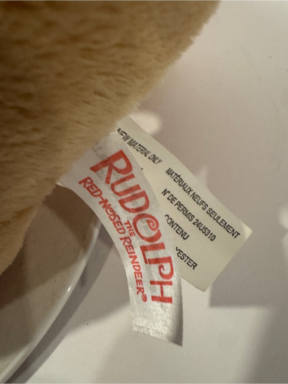 Clarice Reindeer plush from Rudolph - Picture 5 of 6